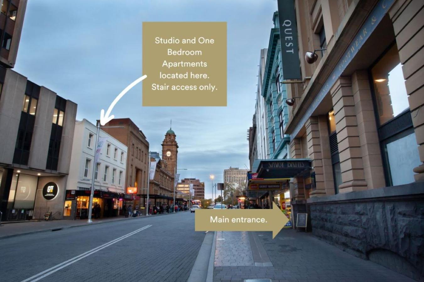 Quest Savoy Aparthotel Hobart Bagian luar foto