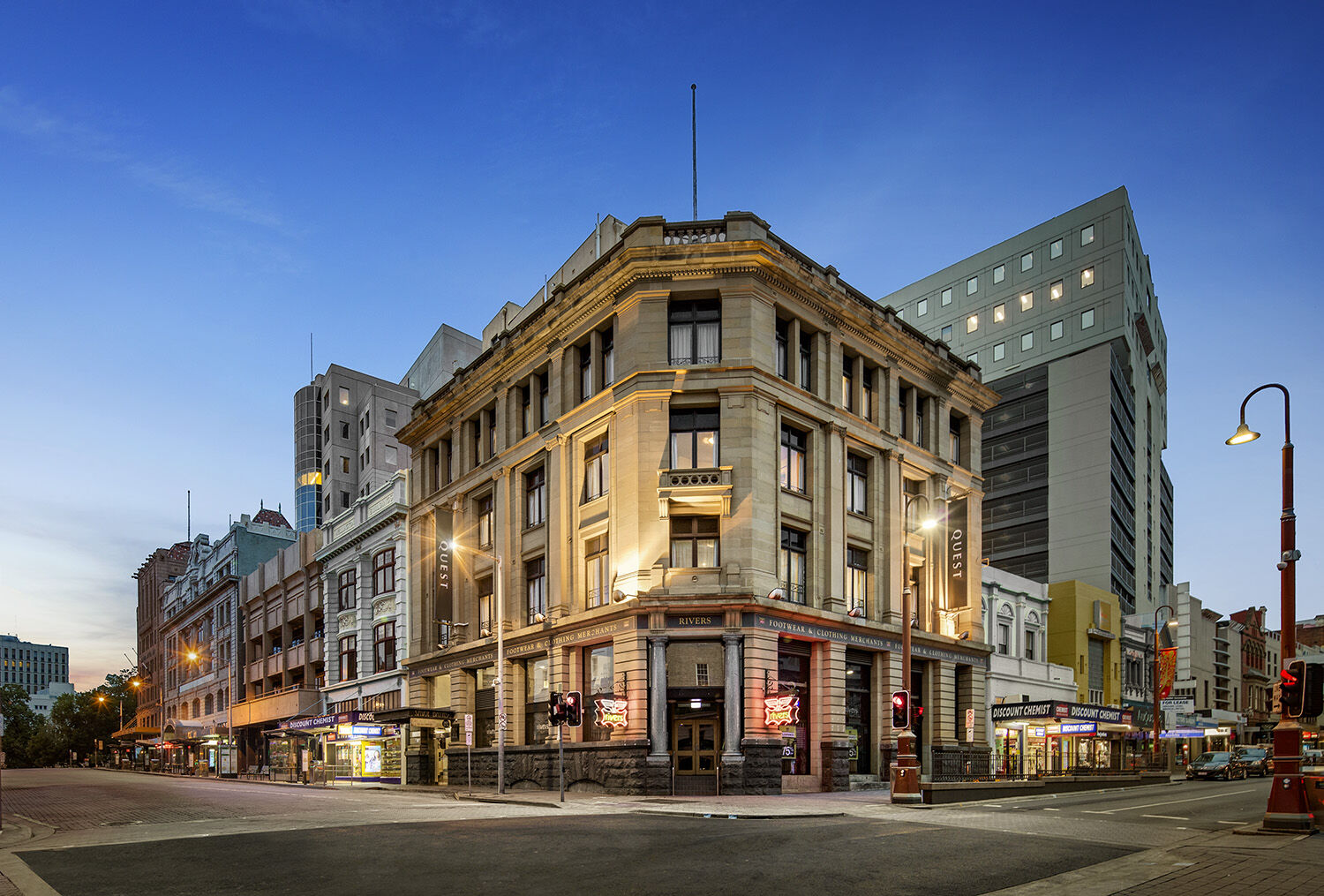 Quest Savoy Aparthotel Hobart Bagian luar foto
